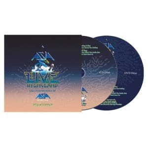 ASIA Live In England CD + DVD