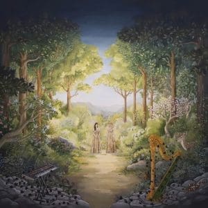 JULIANNA BARWICK AND MARY LATTIMORE Tragic Magic (Forest Green)
