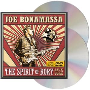 JOE BONAMASSA The Spirit Of Rory Live From Cork CD / DVD