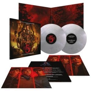 KYLE DIXON & MICHAEL STEIN Stranger Things 5 (Original Score - Volume Two) (Metallic Silver) 2LP