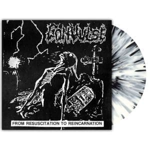 CONVULSE From Resuscitation to Reincarnation (White/Grey Splatter)